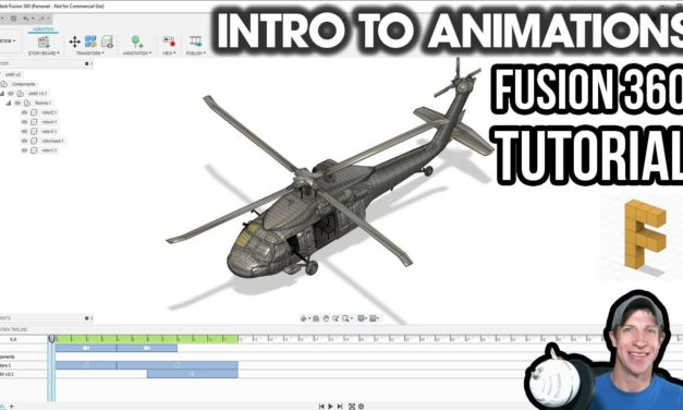 Getting Started Creating ANIMATIONS in Fusion 360 – Beginners Start Here!